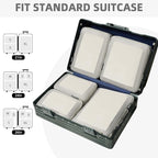 BAGAIL 4 Set/6 Set/8 Set Compression Packing Cubes Travel Accessories - Image 7