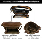 ili New York Genuine Leather Crossbody Bags - Image 3