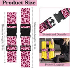 Leopard Luggage Straps for Suitcases TSA Approved, Luggage Identifiers for - Image 2