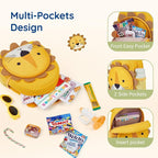 mommore Toddler Backpack for Girls Boys 2-4, 3D Cartoon Mini Kids Travel Bag - Image 3