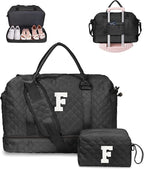 Gifts for Teen Girls-Initial Duffle Bag by Vogewood