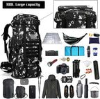 Hiking Backpack for Men 70L/100L Camping Backpack Military Rucksack Molle 3 - Image 3