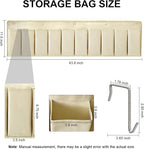 RV Shoe Pockets 10 Pockets Heavy Hanging Bedside Storage Organizer - Image 2