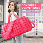 Quilted Travel Duffle Bag Gym Bag - Image 8