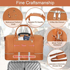 Weekender Bag for Women, Travel Duffel Bag Carry On Overnight Bag - Image 5