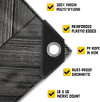 Core Tarps Extreme Heavy Duty 20 Mil Tarp Cover, Waterproof, UV Resistant - Image 2