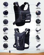 Running Vest with 2L Water Bladder, USA Original Patent, Lightweight Adjustable - Image 5