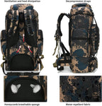 Hiking Backpack for Men 70L/100L Camping Backpack Military Rucksack Molle 3 - Image 2