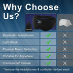 Deep Sleep Mask with Bluetooth 5.4 Headphones - Image 4