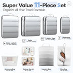 Veken 11 Set Compression Packing Cubes - Image 2