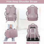 Travel laptop Backpack for Women, Personal Item Size Flight Approved, 16 Inch - Image 6