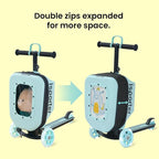 iSporter Luggage Scooter for Kids Ages 2-5 | Ride-On Suitcase Scooters for Boys - Image 4
