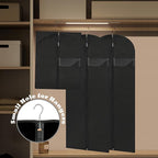 Dress Bags for Gowns Long, Suit Bag Cover for Storage and Travel, 2 Pack - Image 5