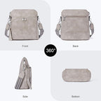Crossbody Purse for Women, Lightweight Medium Crossbody Bag Soft Leather - Image 7