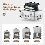 Hanging Packing Cubes for Travel – Portable Closet Organizer - Image 5
