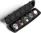 Hard Watch Travel Case, 5 slot Watch Roll Case Storage and Organizer - Image 5