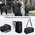 Gym Duffle Bag Backpack Waterproof Sports Duffel Bags Travel Weekender Bag - Image 5
