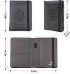 Melsbrinna Premium Leather Passport Holder Covers Case, Waterproof Rfid - Image 4