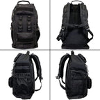 SERIOUS STEEL FITNESS Tactical Backpack and Gym Bag 1000D Nylon Black - Image 6