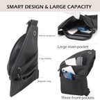 Anti Theft Crossbody Bags for Women Men, Slim Sling Bags - Image 4