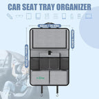 Car Backseat Organizer with Tablet Holder, 11 Storage Pockets with Foldable - Image 7