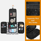 Hanging Travel Toiletry Bag, Large Capacity Cosmetic Travel Toiletry Organizer - Image 4