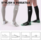 Compression Socks for Women and Men, Knee High 15-20mmHg Graduated Circulation - Image 3