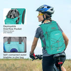 LARIPOP Hydration Backpack, 18L Hiking Backpack - Image 7