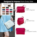 ili New York Genuine Leather Crossbody Bags - Image 3