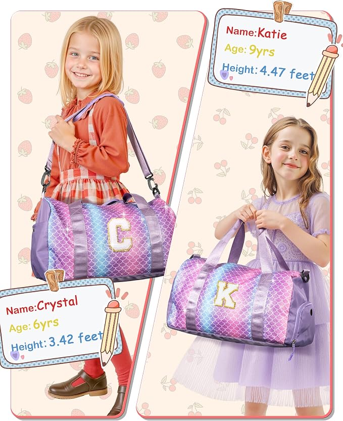Travel Stuff for Kids-Girl Gym Bag - Image 6