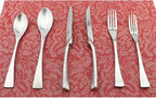 24-Piece Flatware Set, Extra Thick Heavy Duty by Uniturcky