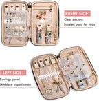 SFYBYHEART Travel Jewelry Organizer Case, Jewelry Travel Bags - Image 3