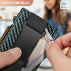 BULLIANT Men Wallet Gift Boxed, Slim Front Pocket Wallet Money Clip Card Holder - Image 6