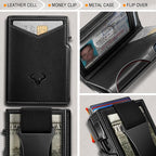 BULLIANT Men Wallet Gift Boxed, Slim Front Pocket Wallet Money Clip Card Holder - Image 4