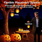 Solar Lantern Outdoor Lights, Flickering LED - Image 2