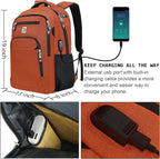 Laptop Backpack, Business Travel Anti Theft Slim Durable Laptops Backpack - Image 3
