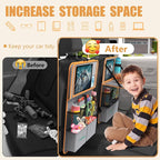 Car Backseat Organizer with Tablet Holder, 11 Storage Pockets with Foldable - Image 4