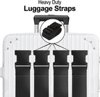 Luggage Straps for Suitcases TSA Approved Travel Belt 8 Pack by Chelmon - Image 3
