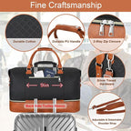 Weekender Bag for Women, Travel Duffel Bag Carry On Overnight Bag - Image 5