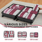 10 Set Compression Packing Cubes - Image 7