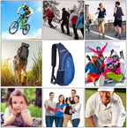 G4Free Sling Bag for Men Women, Small Crossbody Backpack Lightweight Chest - Image 7