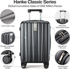 Hanke Luggage Sets 2 piece Carry On Luggage - Image 3