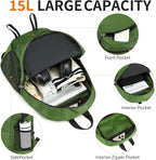 Small Hiking Daypack, 15L Water-Resistant Hiking Backpack Packable Lightweight - Image 4