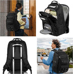 Extra Large Laptop Backpack for Travel, College & Work, TSA Friendly Commuter - Image 6