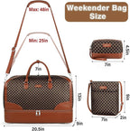 Weekender Bag for Women, Travel Duffel Bag Carry On Overnight Bag - Image 8