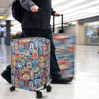Explore Land Travel Luggage Cover Suitcase Protector Fits 23-26 Inch Case - Image 7