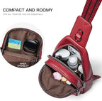 Sling Bag For Women Fanny Pack Crossbody Travel Shoulder Belt Bags Tote - Image 4