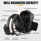 Cwatcun Camera Backpack Waterproof Camera Bag - Image 2