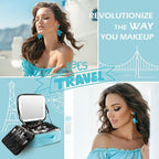 MOMIRA Travel Makeup Bag Cosmetic Bag Makeup Organizer Bag - Image 7