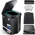 2025 Upgraded 16.5'' XL Portable Toilet by Sckee